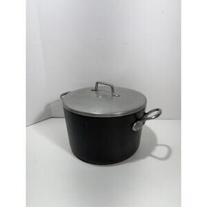 Vintage Magnalite 7 Qt Dutch Oven W/Lid Hard Anodized Aluminum Stock Pot